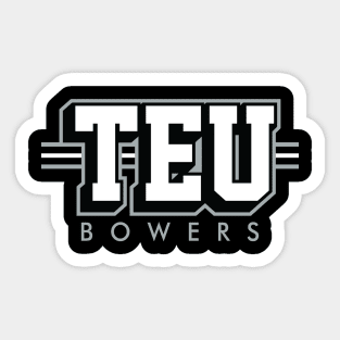 Tight End University - TEU - Brock Bowers - Las Vegas Raiders Sticker